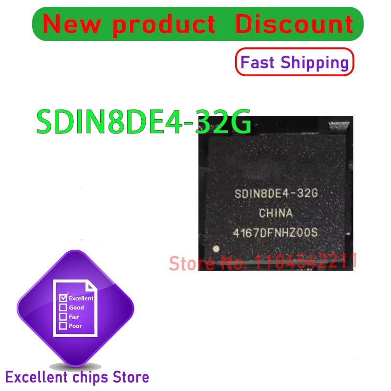 

SDIN8DE4-16G SDIN8DE4 BGA