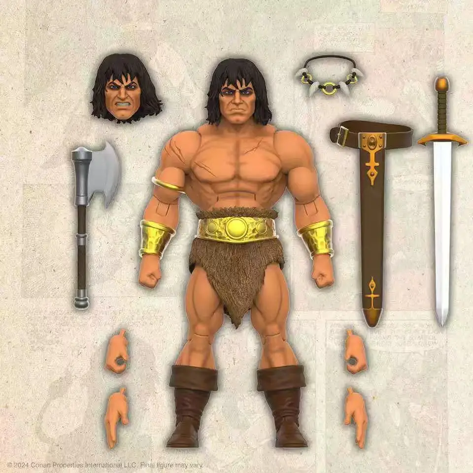 Pre-sale Original Presale Super7 Conan The Barbarian Kool The Conqueror Full Set 6Inch 1/12 Scale Classic Comic Character