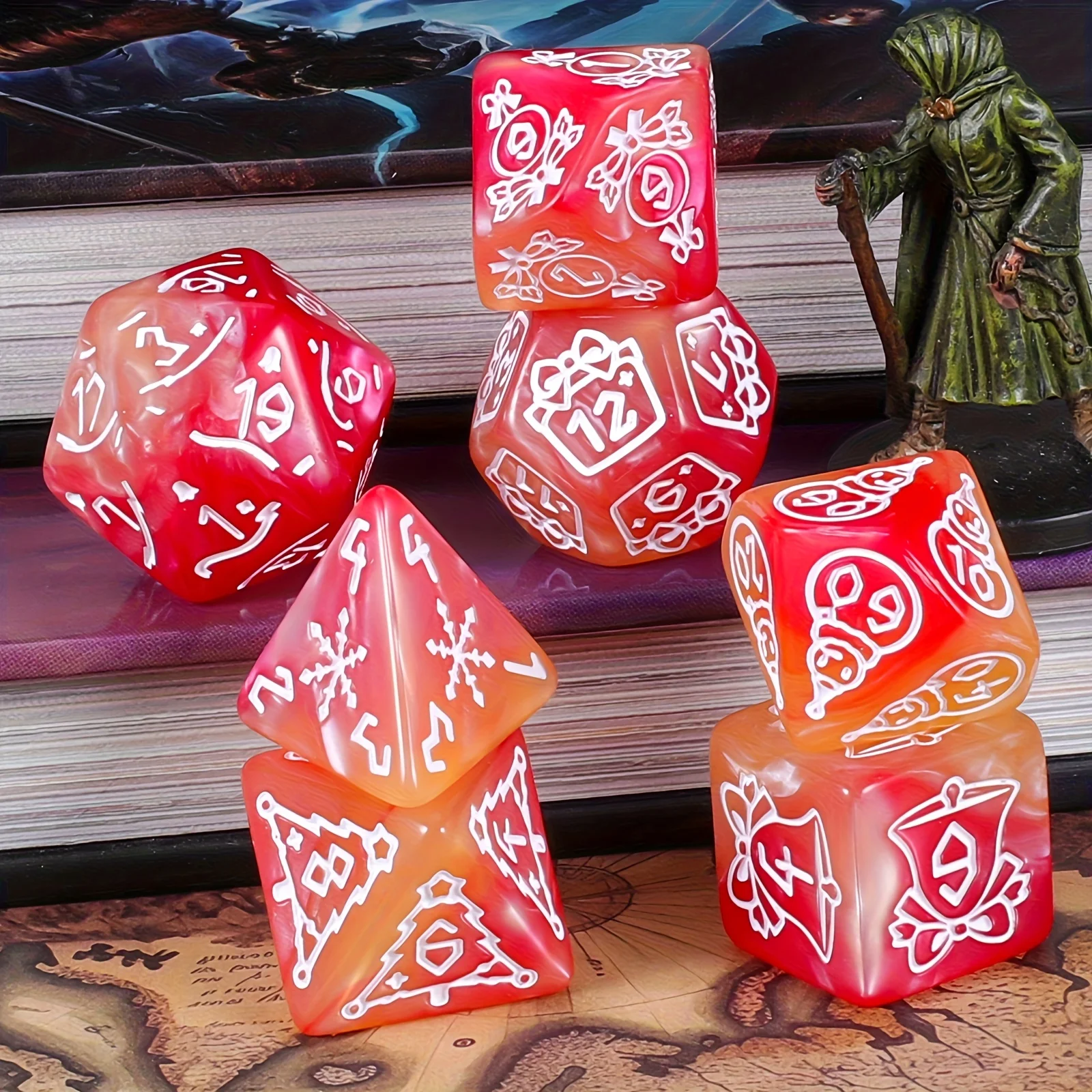 DND Würfelset - 7-teiliges Wei – Board Game Pandemic Bewertung und Preis