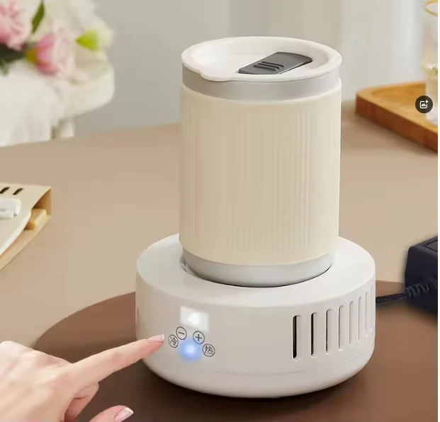 Portable Smart Design Cool Cup Coaster USB Desktop Quick Cup Cooler Electric TEC Technology for Water Beer Juice Yogurt