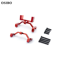 Metal Pull Rod Base Seat & Axle Up Servo Bracket Mount for MN D90 D91 MN99S WPL C24 C14 C14K C24K RC Car Truck Spare Parts