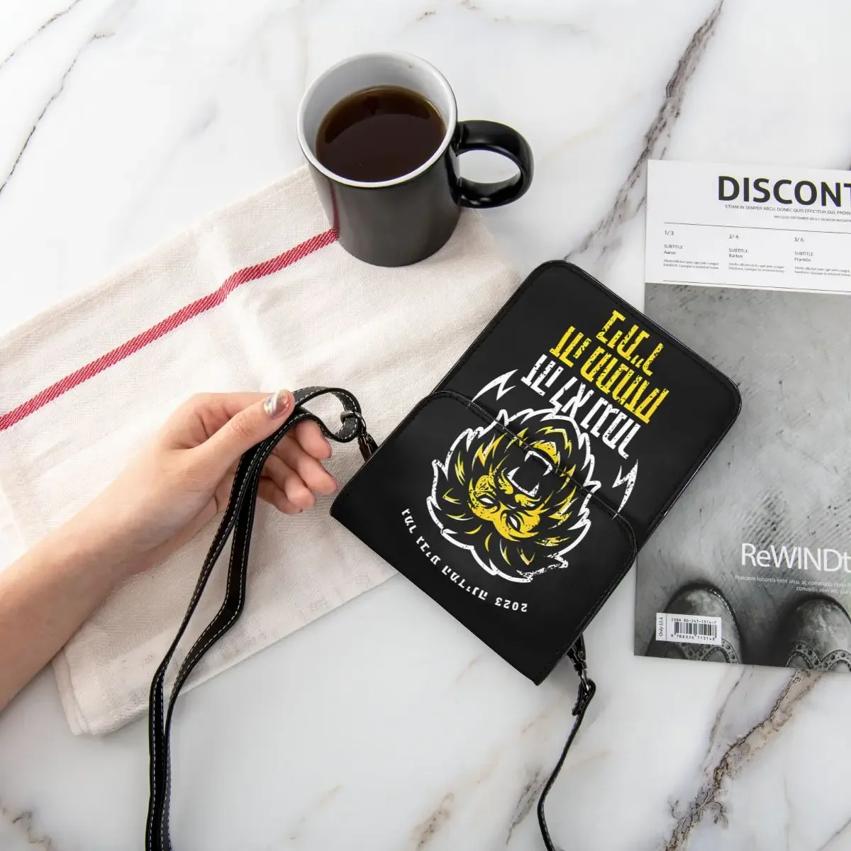 B-beitar FCBJ Jerusalem Crossbody Wallet Cell Phone Bag Shoulder Bag Cell Phone Purse Adjustable Strap