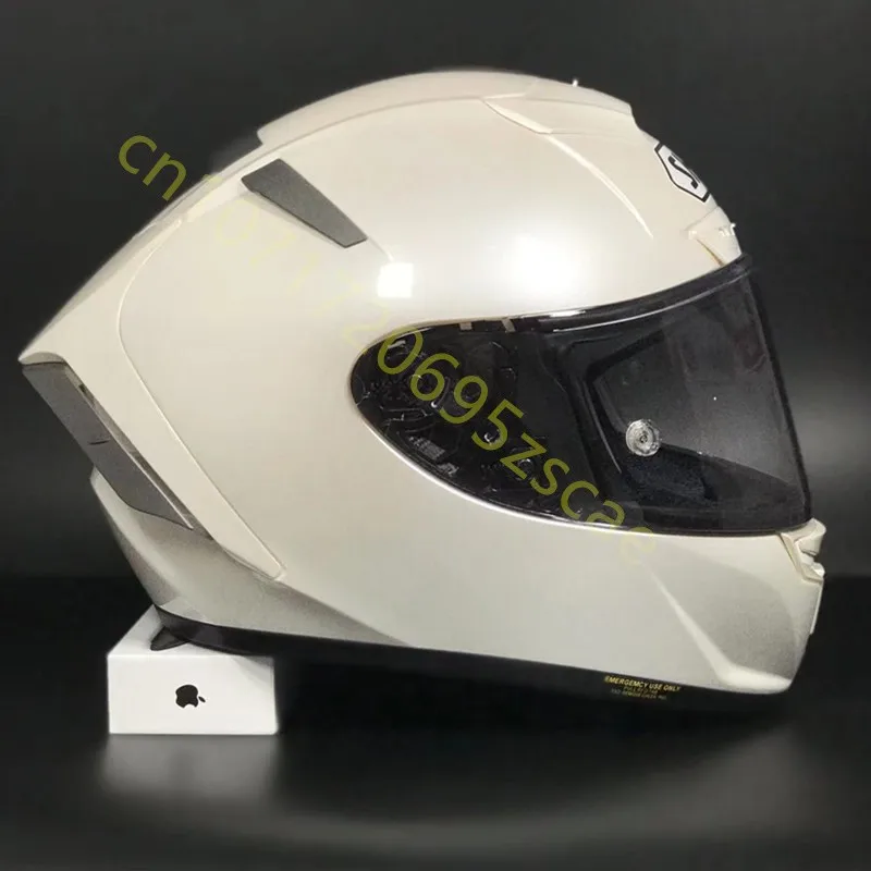 

Motorcycle Full Face Helmet X-Spirit III Pearl White X-Fourteen Sports Bike Racing Helmet Motorcycle Helmet,Capacete