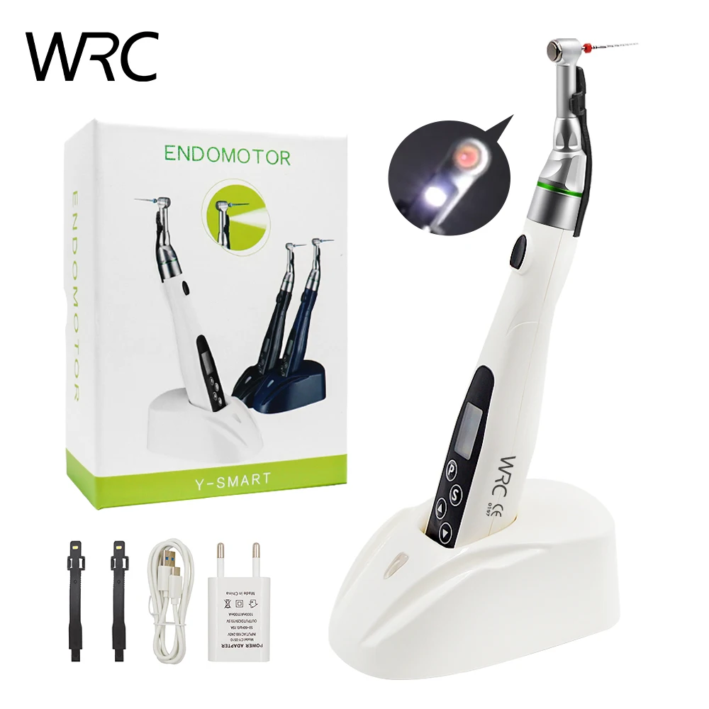 

Dental Wireless Endo Motor Endodontic Treatment with LED Lamp 16:1 Contra Angle Endodontic Instrument