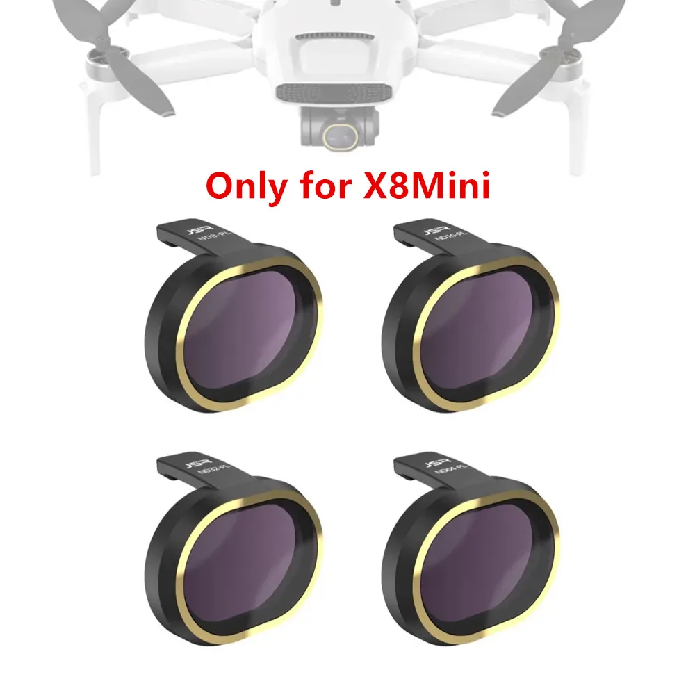 ND8/PL ND16PL ND32/PL ND64PL Lens Filter Set Neutral Density ND PL Cover Protector for FIMI X8Mini Drone Gimbal Camera