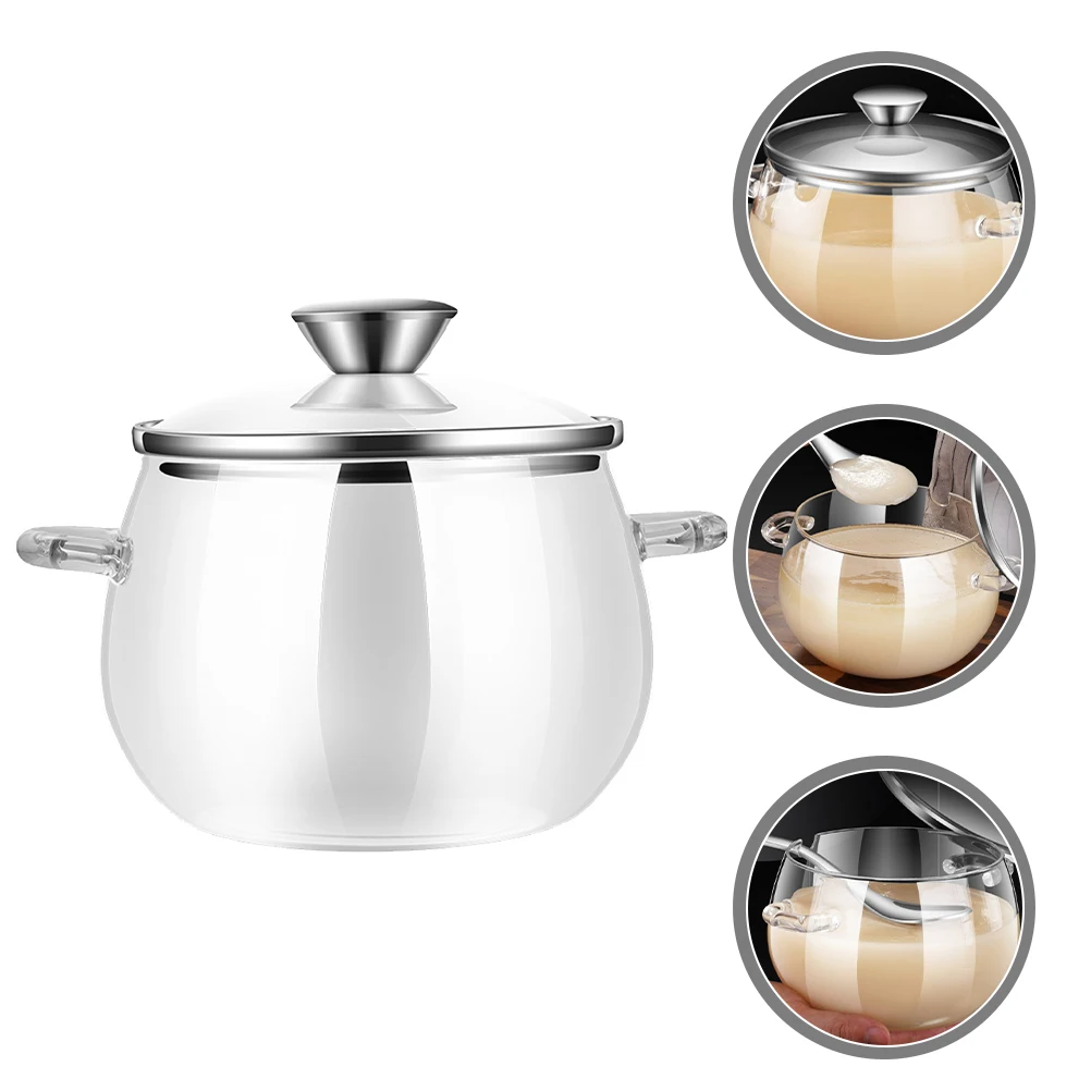 

1Set Glass Storage Canister Kitchen Large Capacity Airtight Jar for Lard Oil Coffee Beans Milk Powder Seasoning Container