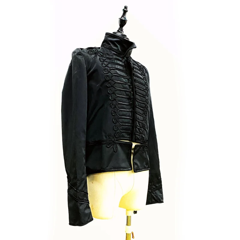 Avant-Garde Style Clothes Dark Classic Gothic Black Jacket  Short Men And Women