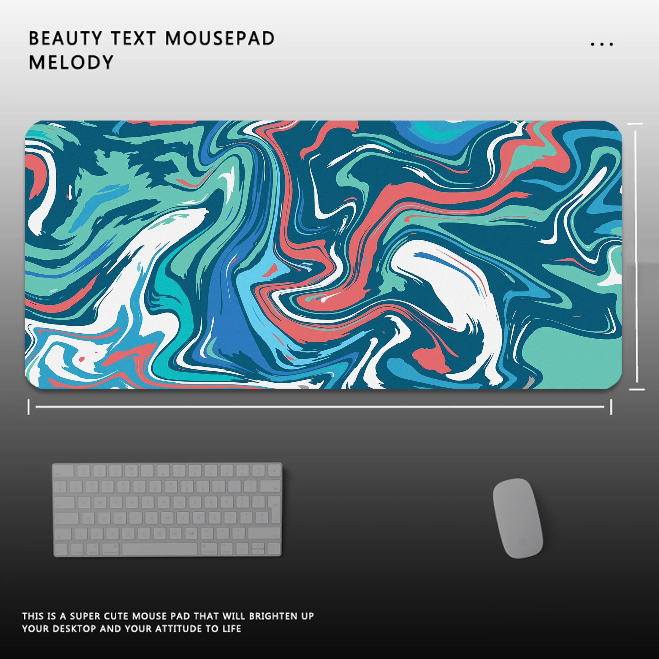 Strata жидкий большой компьютер мыши Pad игровой настройки аксессуары Mousepad XXL письменный мат блокировки края мыши клавиатуры мат