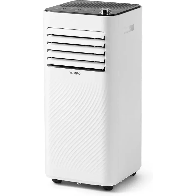 Turbro-climatiseur portable Finnmark 8,000 BTU, ventilateur et déaquarelle, unité de climatisation 3 en 1 au sol pour les pièces jusqu'à la fédération 300 Sq