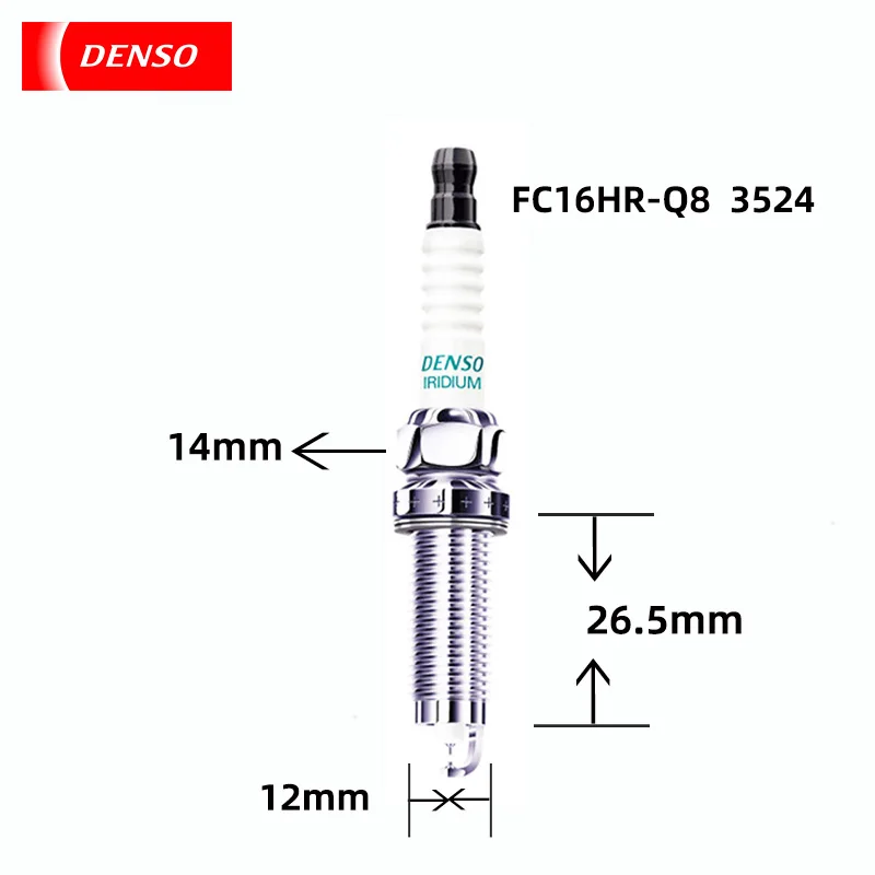 DENSO Iridium platinum spark plug FC16HR-Q8 3524 for dazzle enjoy 7NR Toyota Camry Asian dragon nozzle