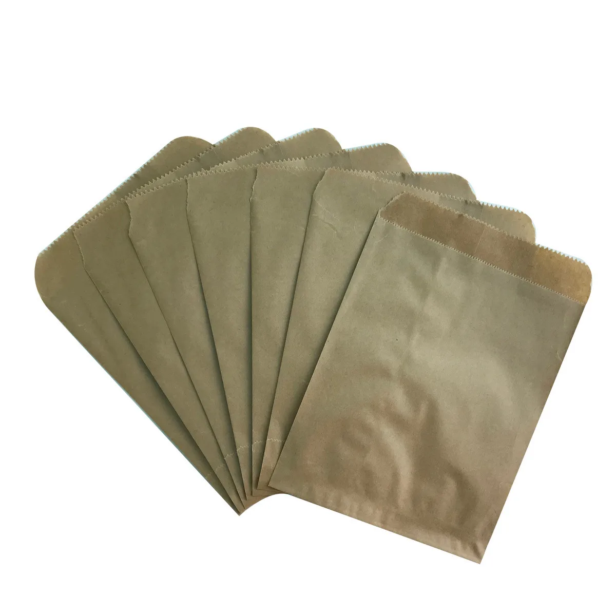 100Pcs/ Gift paper bag Kraft paper envelope bag Party paper bag Birthday Gift Gift Packaging Guest packaging Biodegradable bag