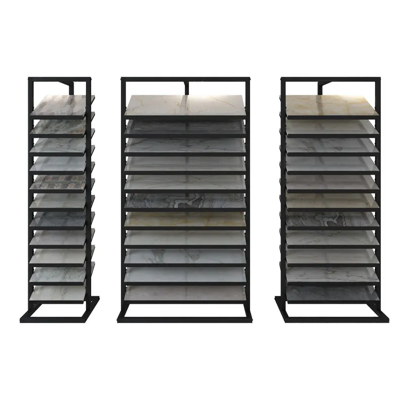 Tile Wood Floor Sample Rack Stone Color Board Rack Cabinet Door Panel Rack