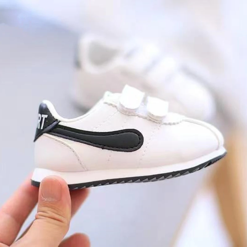 Boys Girls Baby Children Shoes Indoor Parent-child Toddler Casual Shoes Flat Anti-slip Interactive Kids Outdoor Riding Sneakers