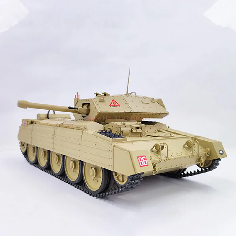 ใหม่ coolbank British Crusade 1/16 รีโมทคอนโทรลถังควัน telescopic จําลองทหารรุ่นของเล่นเด็กวันหยุดของขวัญ