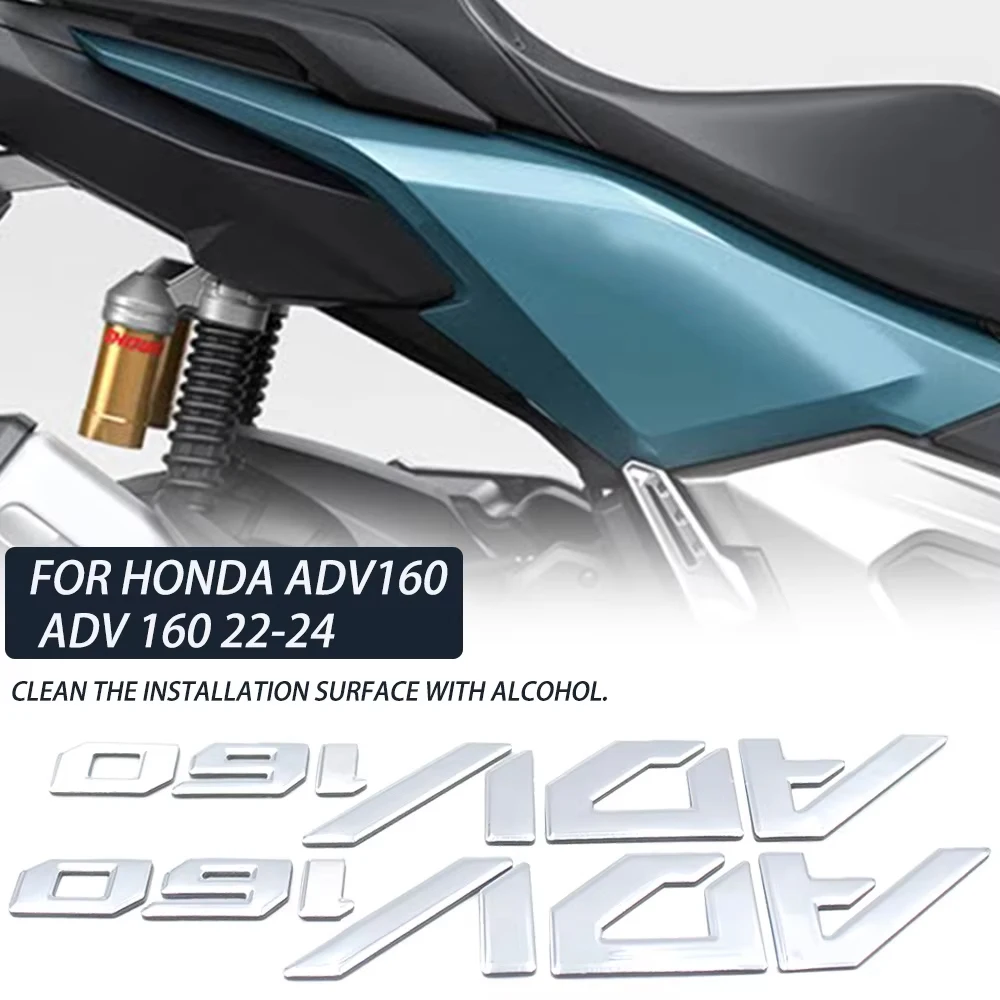

For Honda ADV160 ADV 160 Reflective Motorcycle Head Body Stickers Scooter Front Side Strip Fairing Waterproof Decal Accessories