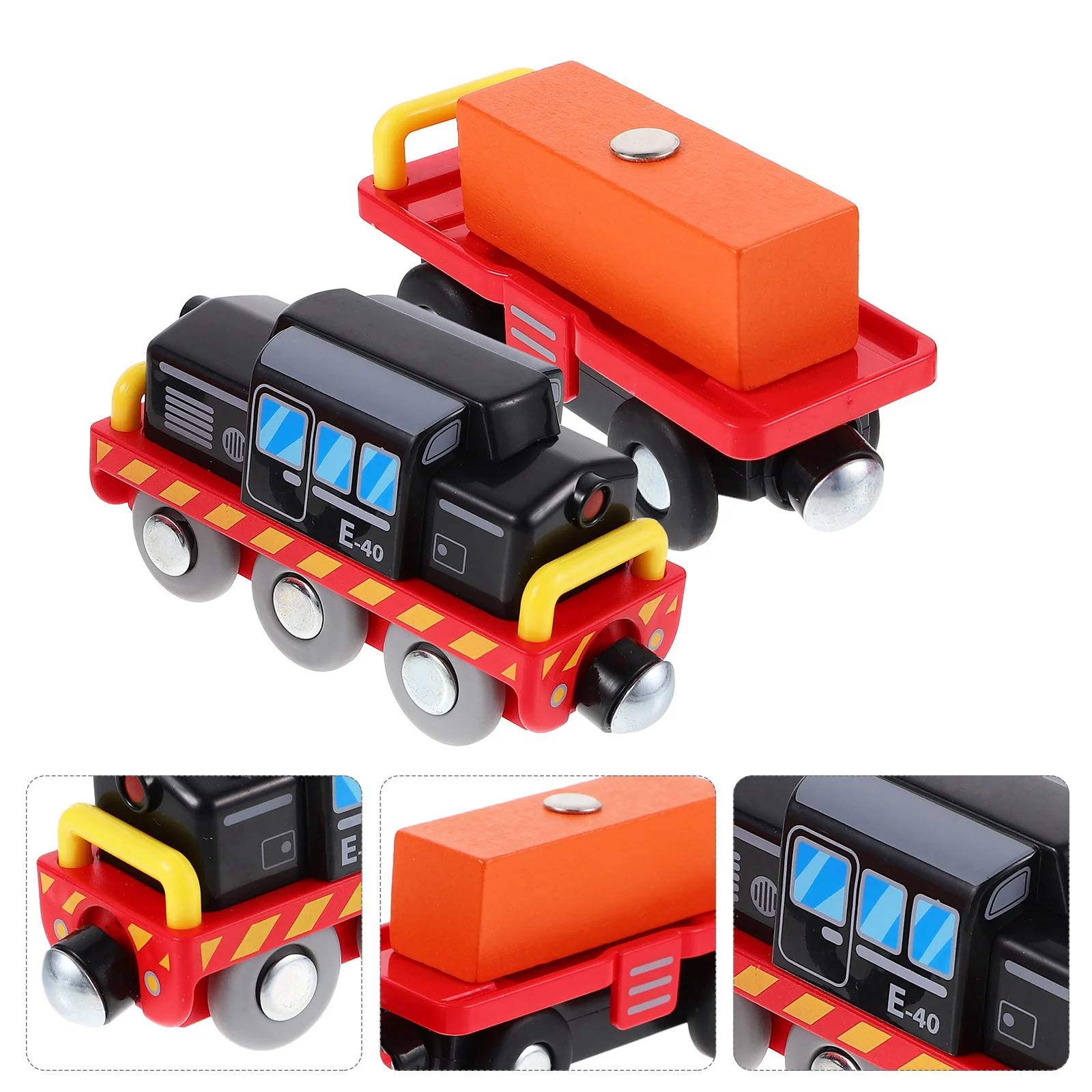 

1Set Plastic Transport Train Small Lovely Educational Plaything for Children Creative Hand Eye Coordination Gift