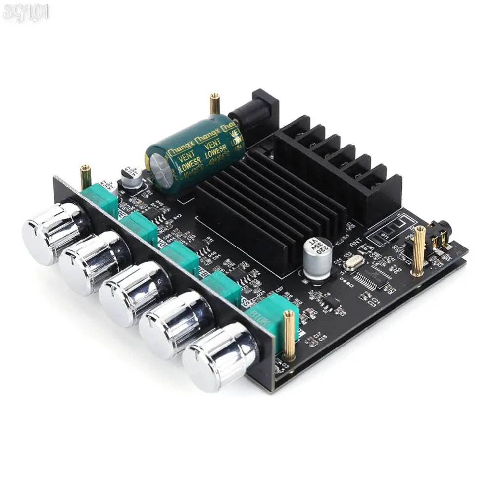 5-1PCS ZK-MT21 Bluetooth-compatible 2.1 Channel Bass Power Subwoofer Amplifier Board CS8673E TPA3116D2