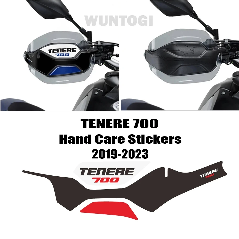 

Motorcycle Hand Protection Stickers Tenere 700 T700 T7 Handguard Protection Scratch Resistant For Yamaha TENERE700 2019-2023