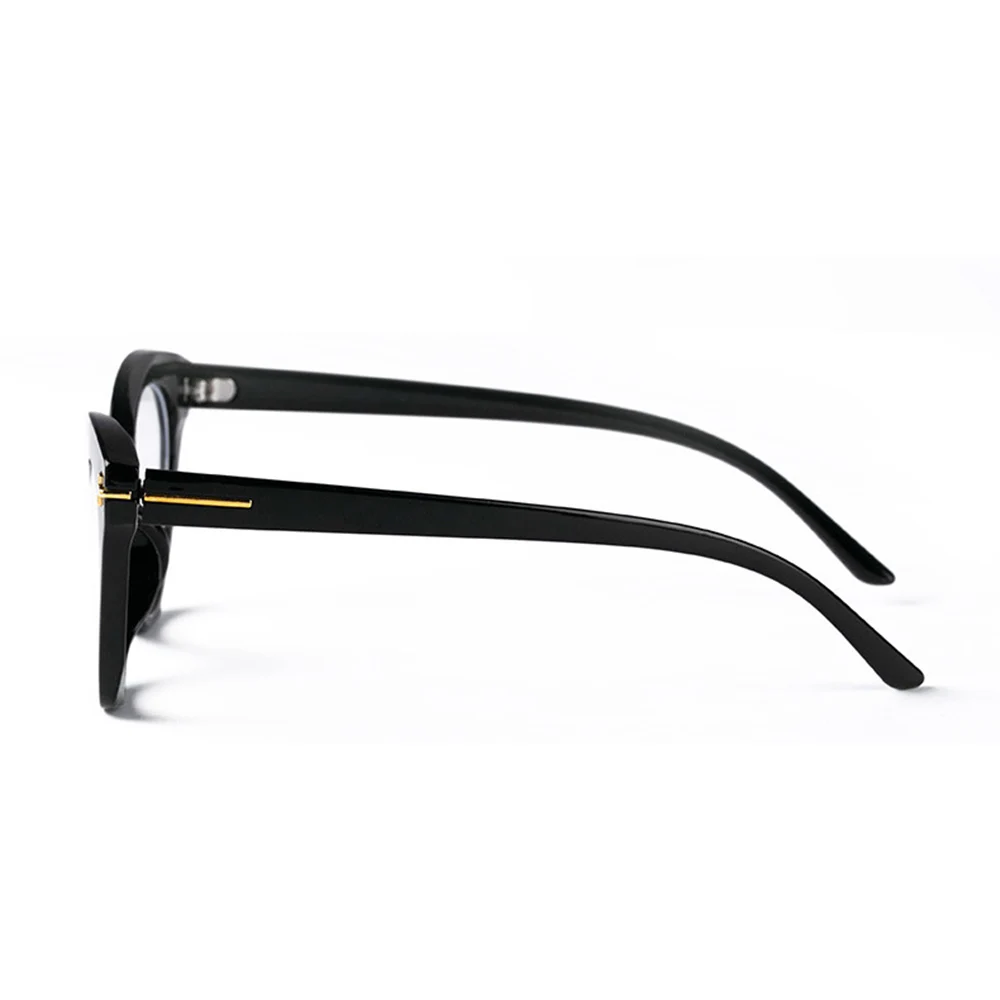 Cateye TR90 Retro Black Frame Photochromic Progressive Multifocal Reading Glasses +0.75 To +4