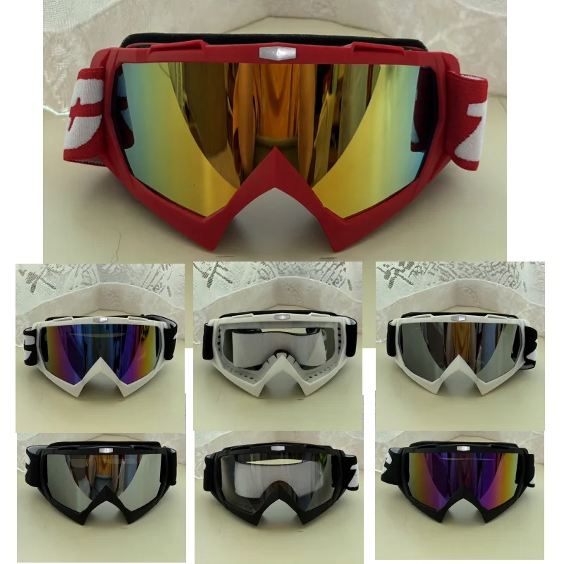 ATV Quad Motocross Goggles Impact‑Resistant TPU Frame Sweat‑Absorb Foam Helmet‑Friendly for Enduro Trail Adventure