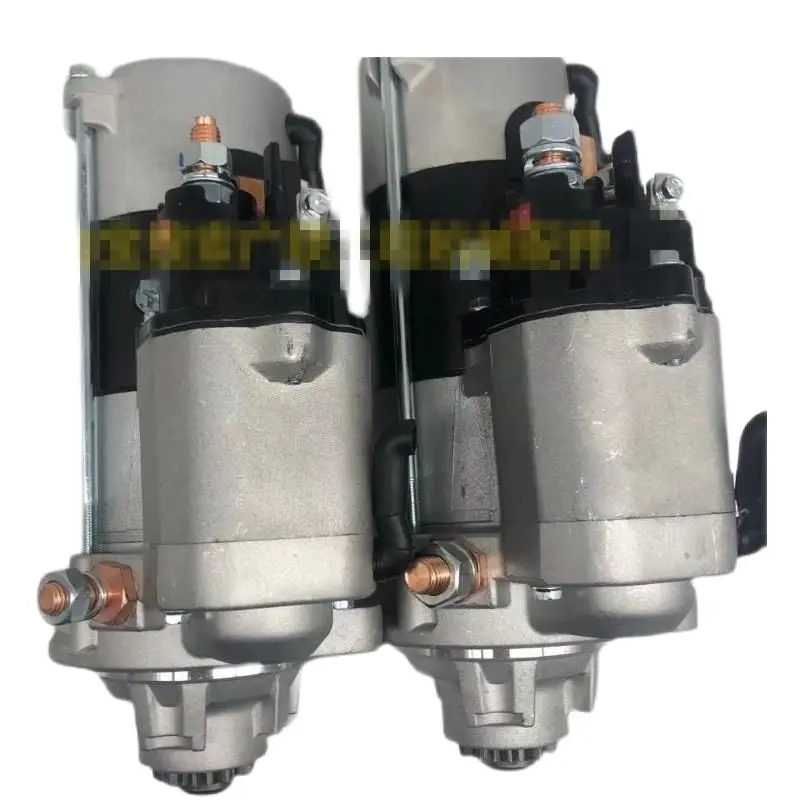 For XCMG 215D for Liugong 933E for Zhonglian 210 for Hyundai 150/170-9 Excavator  Starter Motor Excavator Starter Motor Starter