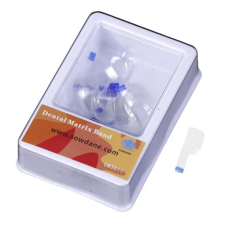 

30Pcs/box Dental Transparent Sectional Contoured Matrices Matrix Anterior And Posterior Teeth Polyester Dental Materials