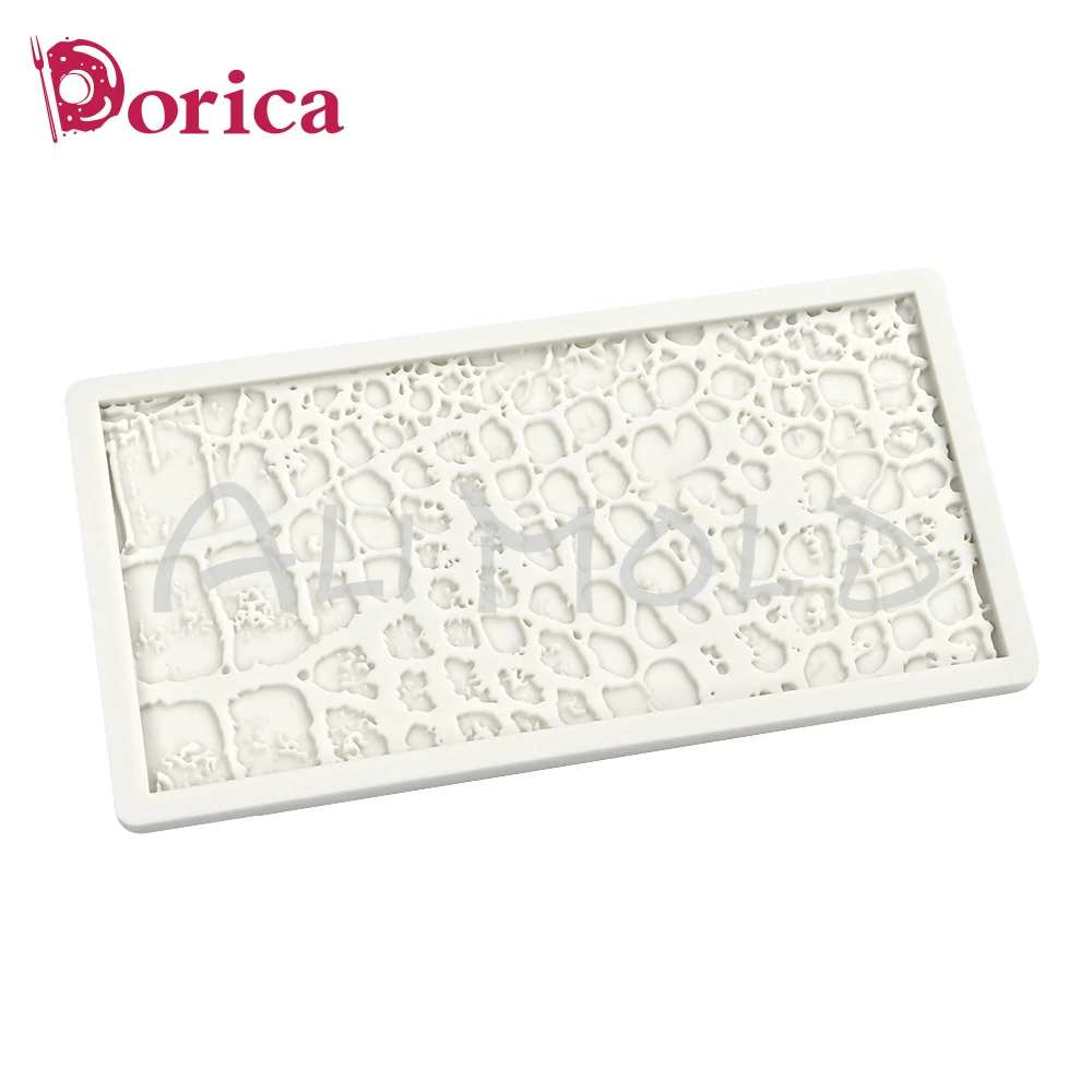 Crocodile Print Silicone Mold Fondant Chocolate Mold DIY Aroma Resin Clay Model Home Decorating Tool Pastry Bakeware Accessories