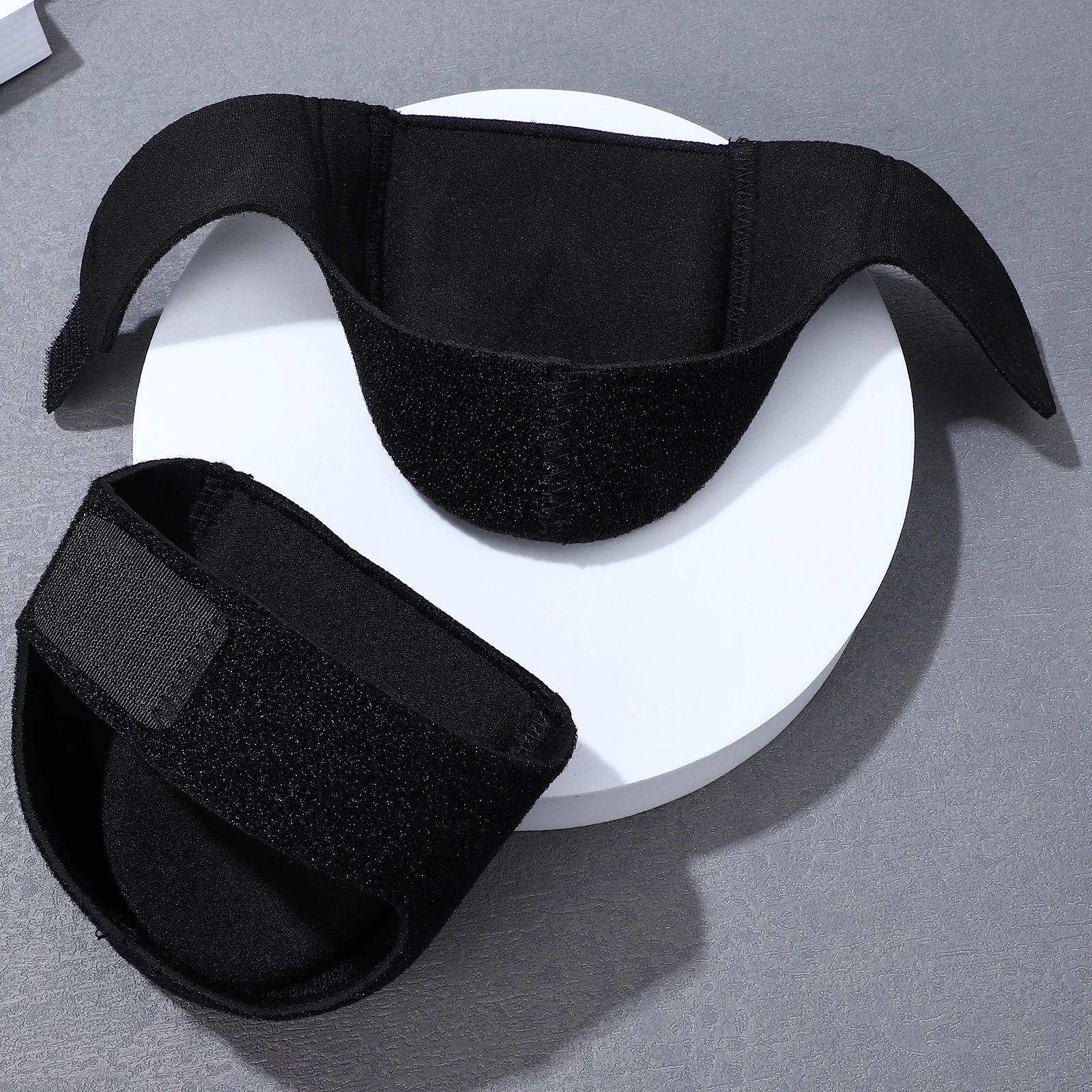 

3 Pairs Heel Protectors Black Cushions for Plantar Fasciitis Relief Women Shoes Support Lightweight Breathing Friendly Spurs