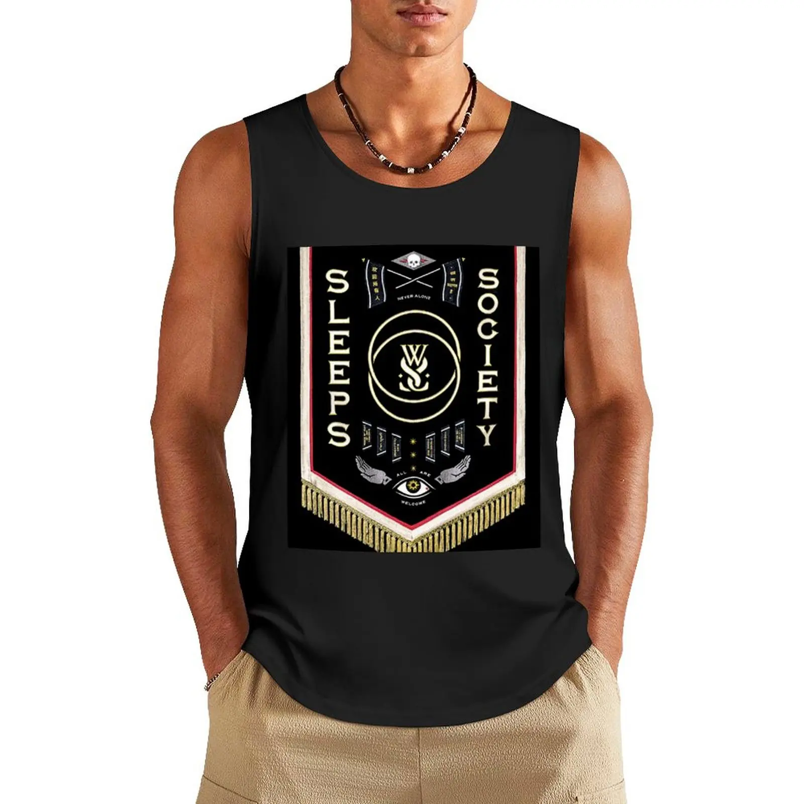 Майка мужская музыкальная с надписью музыка во время сна, тенниска без рукавов, Спортивная майка для спортзала, одежда для мужчин Майка мужская музыкальная с надписью музыка во время сна, тенниска без рукавов, Спортивная майка для спортзала, одежда для мужчин