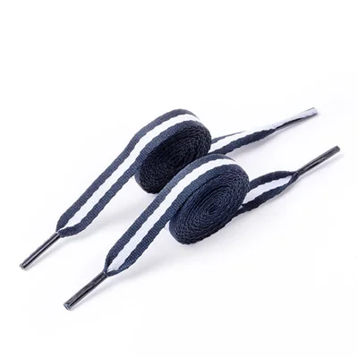 1 paar Polyester Flache Weiße Schuhe Schnürsenkel Frauen Männer Bunte Leder Sport Casual Leinwand Schnürsenkel Saiten Dropship – Detail 15