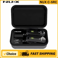 NUX C-5RC 5.8GHz Wireless Guitar System for Active or Passive Pickup Guitar, Charging Case included