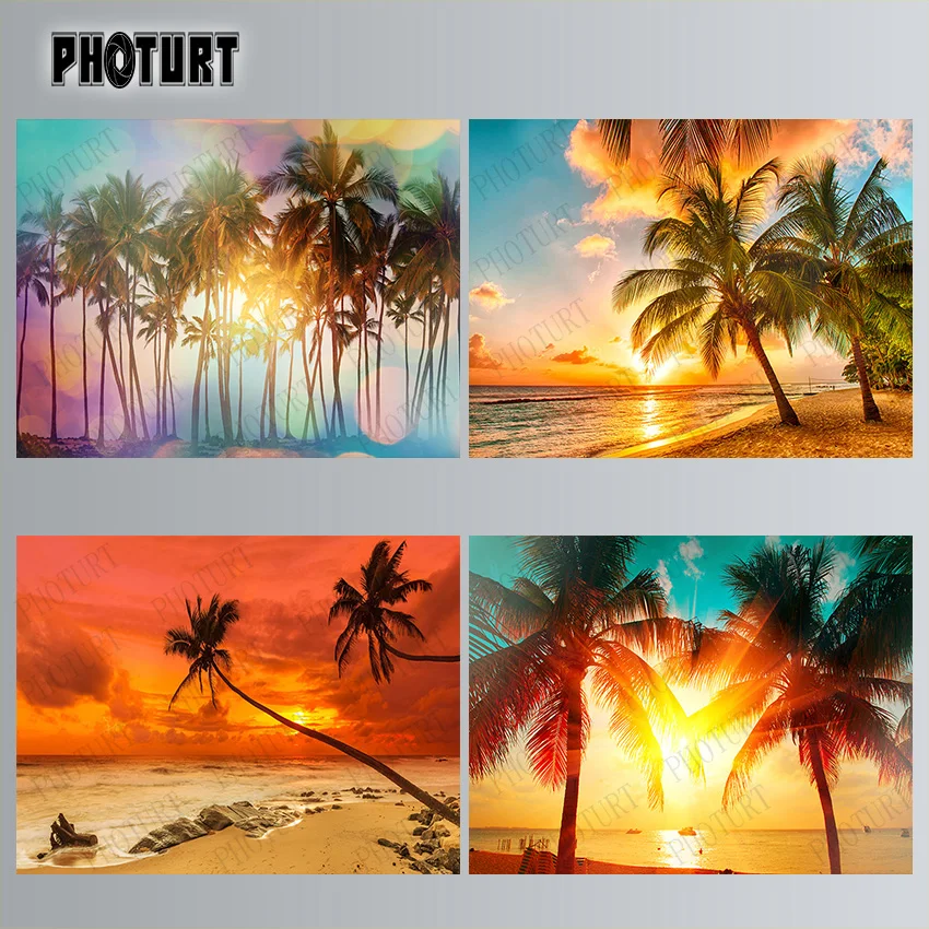 

Фотофон пляж Закат фон для фотосъемки день рождения свадьба фон Золотой Солнечный свет кокосовое дерево виниловый реквизит для фотостудии