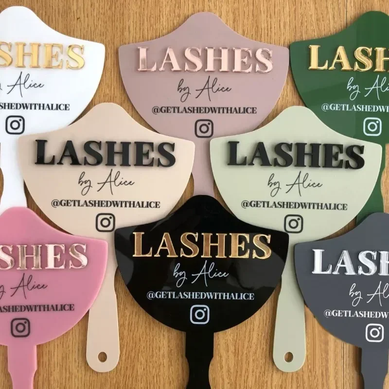 

Lash Artist Social Media Face Prop Personalised Aesthetics Sign Lash Sign Salon Decor