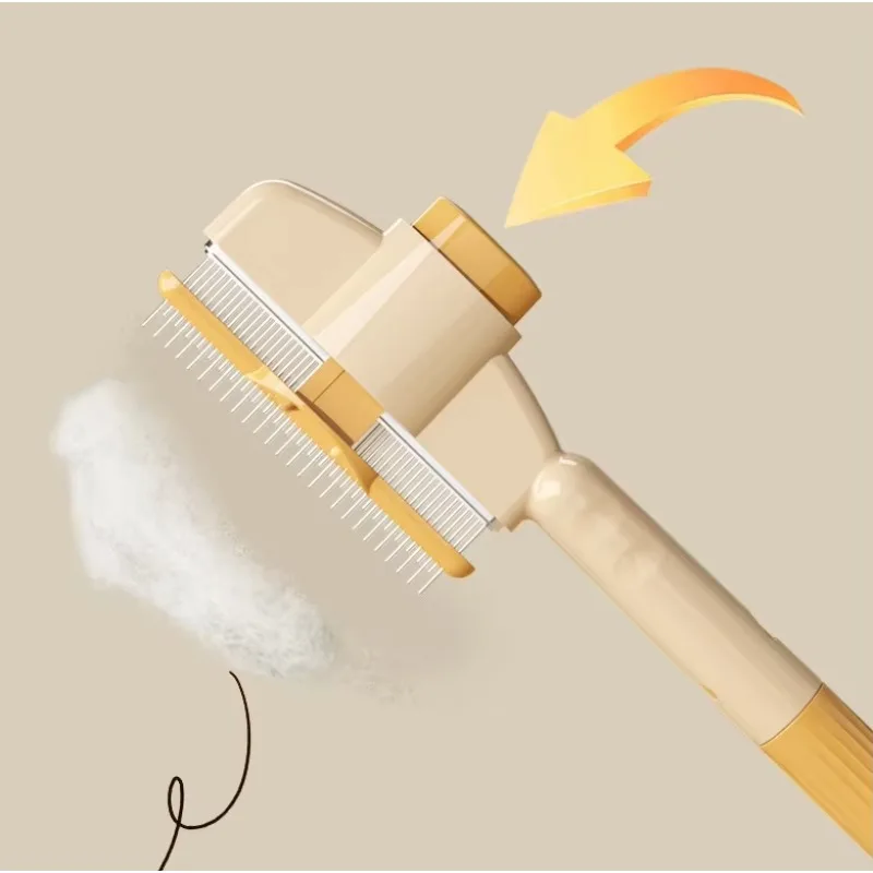 

10pcs Popular Pet Grooming Tool Dog Brush Self-Cleaning Sliker Pet Brush for Removes Tangles Loose Hair Shedding Pet Cat Comb