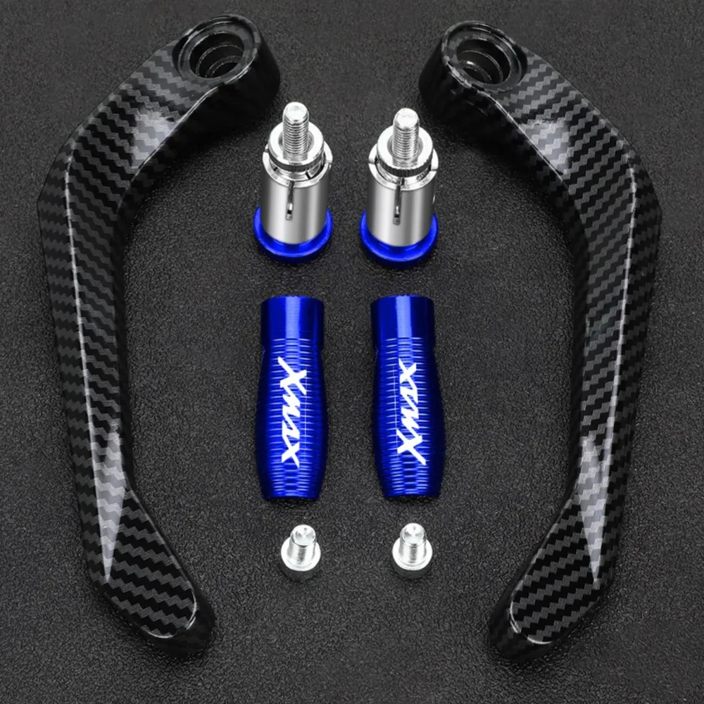 

For Yamaha XMAX X-MAX X MAX 125 300 250 2017 2018 2019 2020 2021 Handlebar Grips Brake Clutch Levers Guard Protector Handguard