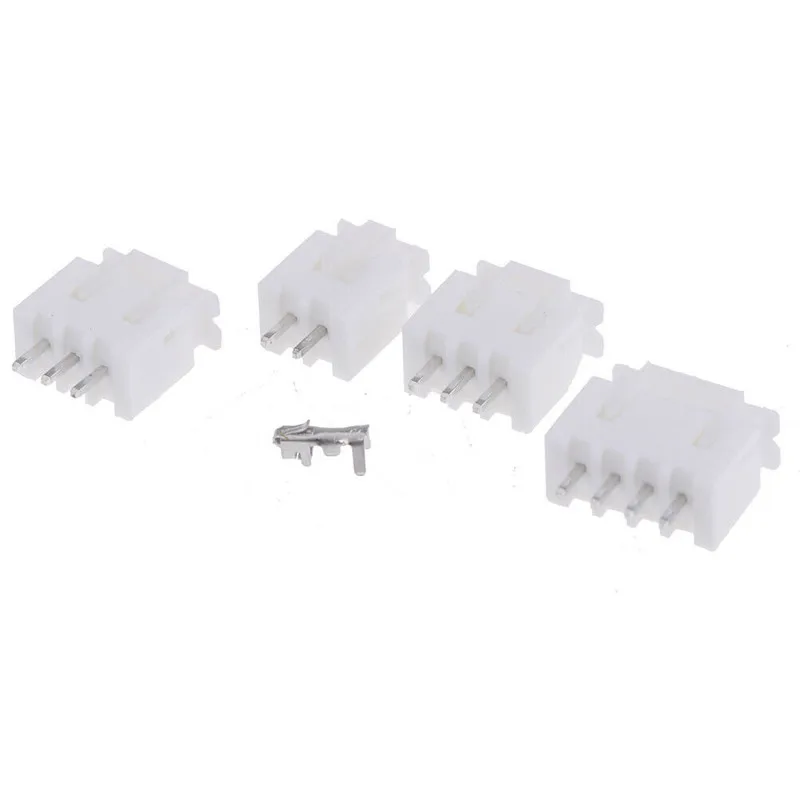 60 Sets 2p 3p 4 Pin 5pin XH 2,54mm Pitch Terminal Gehäuse Pin Header Terminal Stecker mit Box Stecker