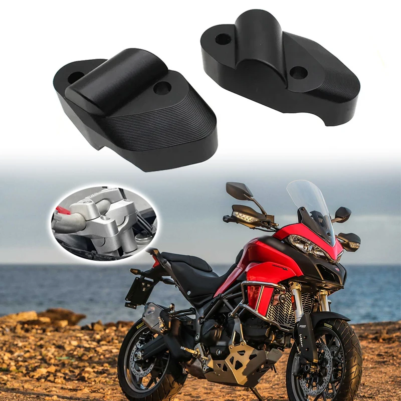 MTS950 MTS1200 Handlebar Heightening Riser Bar Clamp Mount For Ducati Multistrada950 Multistrada 950 1200 S 2017- Motorcycle