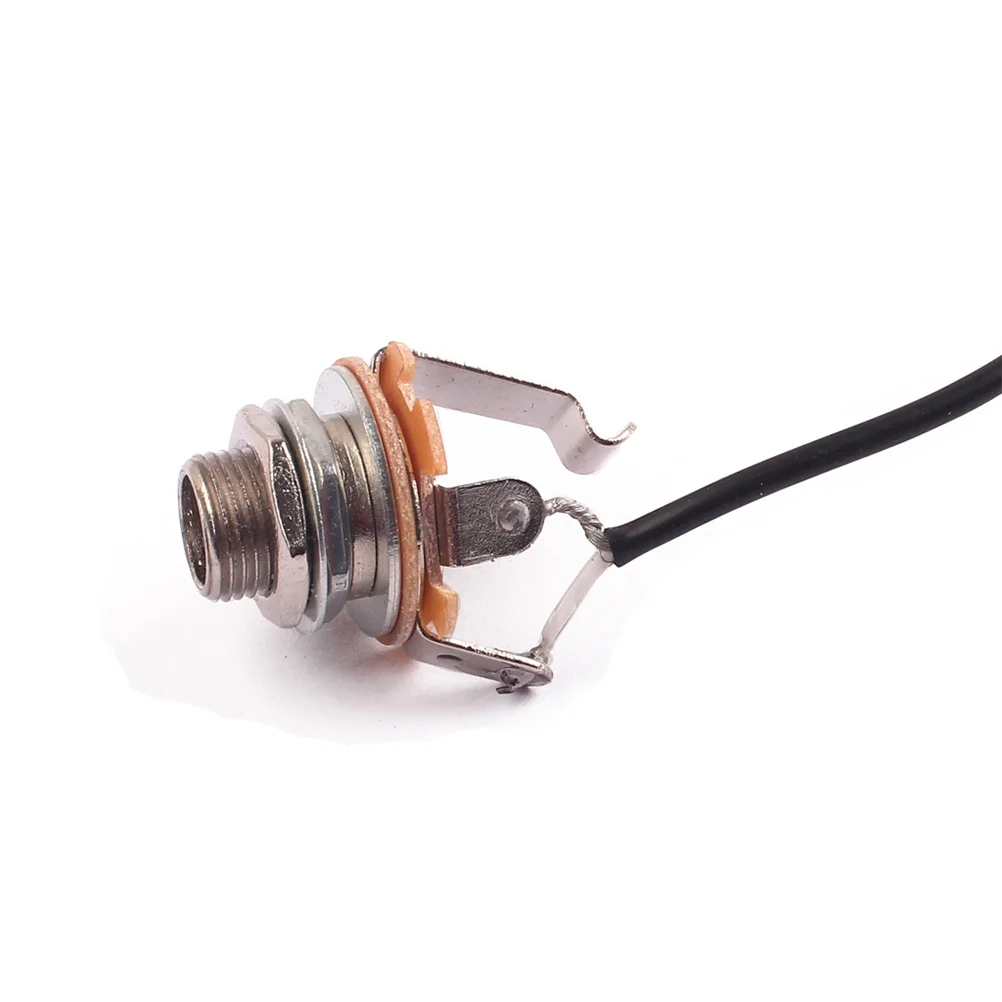 

3pcs A250K B500K Potentiometer Electric Guitar Wiring Harness Pre-Wired Tone Volume Control Kit Splined Shaft For Guitar