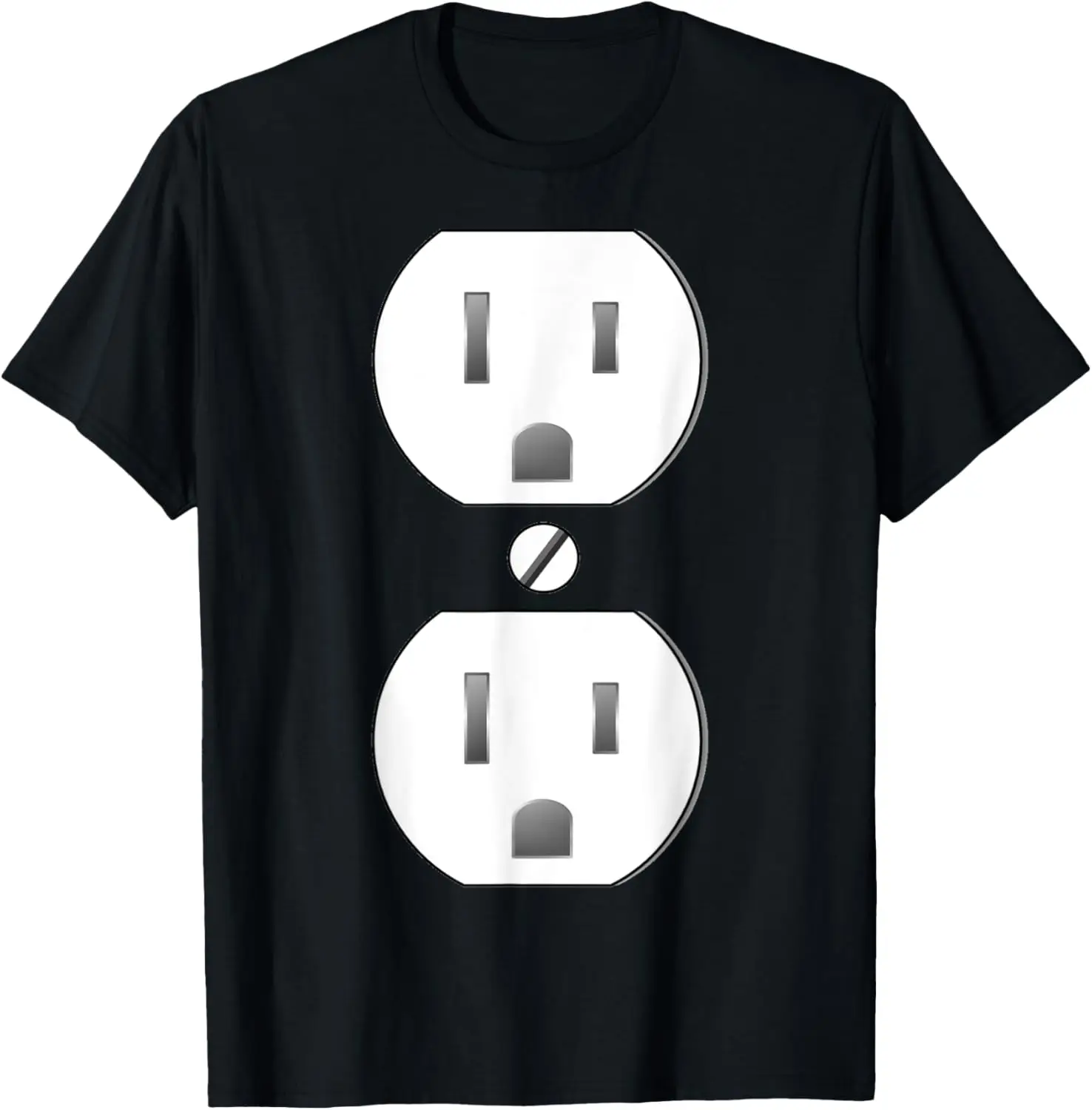 Electrical Outlet Socket Easy Costume T-Shirt