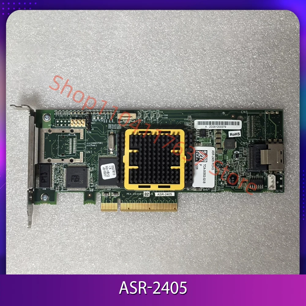 SAS/SATA array card ASR-2405 Normal function PCI-E interface
