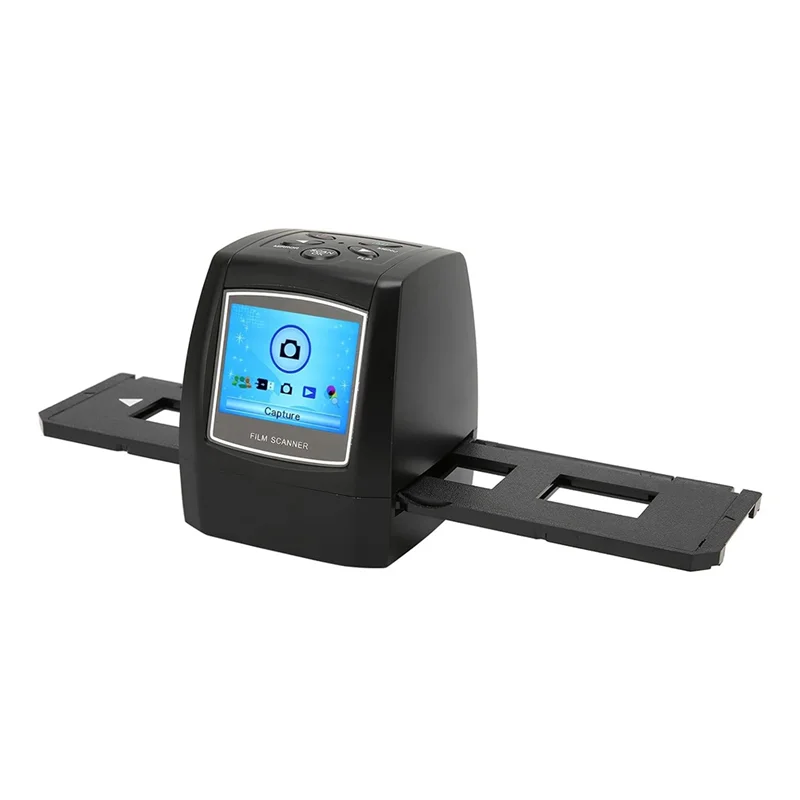 Practical-Digital Film&Slide Scanner, Converts 35Mm 135Mm Color Black White Negative Film Slide To Digital JPEG Into Card Durabl