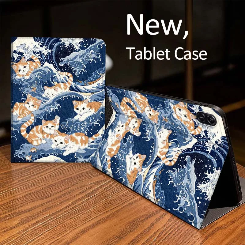 

Anime Cat Cute Art For Huawei MatePad Air SE Pro M6 M5 M2 T10s T5 10 11 12.6 11.5 12 X 10.8 Inch 10.1 Tablet Case