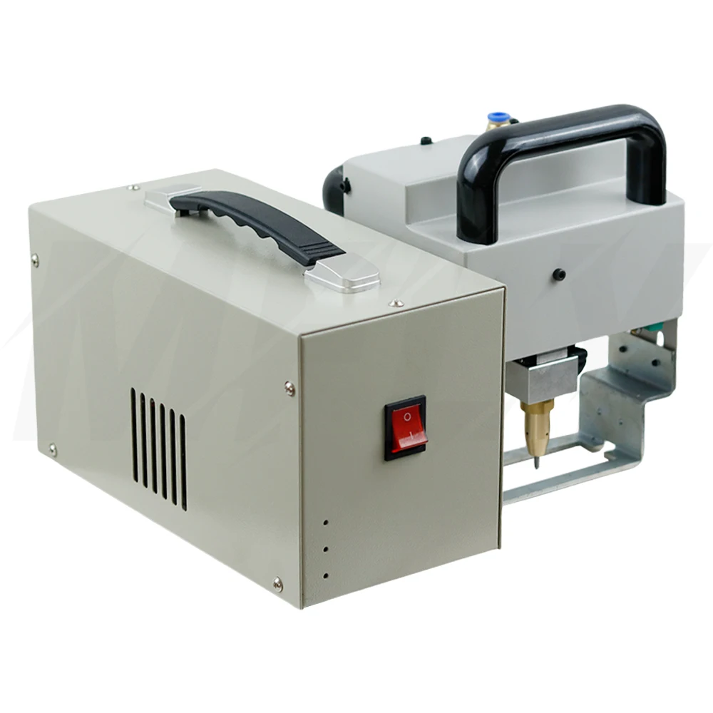 BateRpak 30X80MM Portable Industrial metal engraving machine Head Handheld pneumatic marking machine,no control box