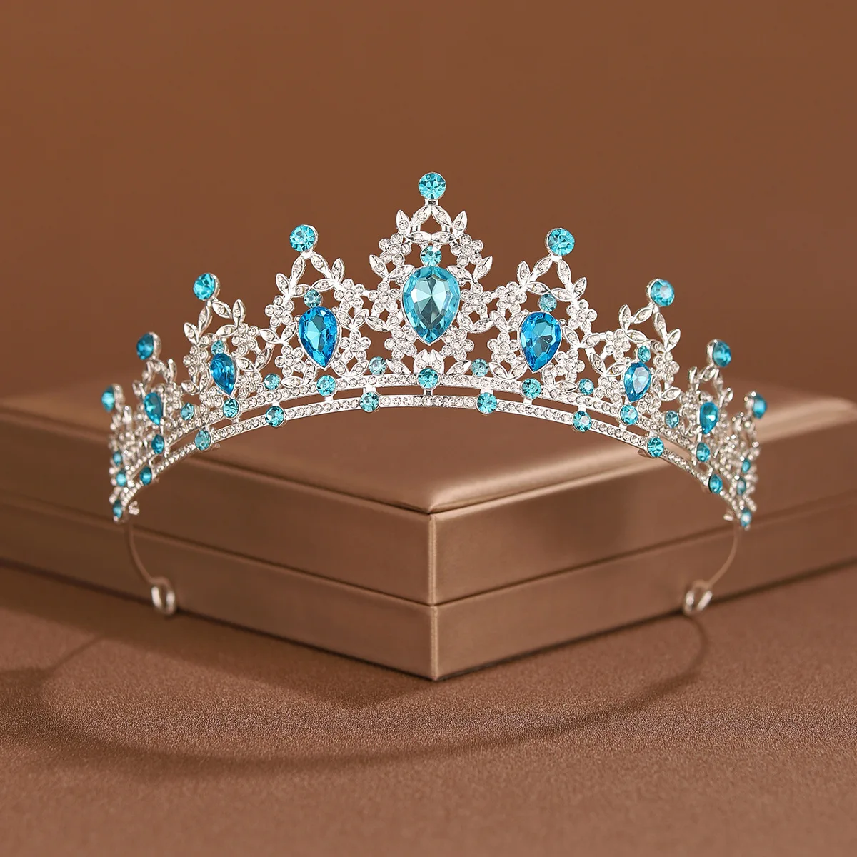 Luxury Elegant Princess Crown Bridal Tiaras and Crowns for Girls Prom Birthday Wedding Hair Jewelry Party Head Accessories