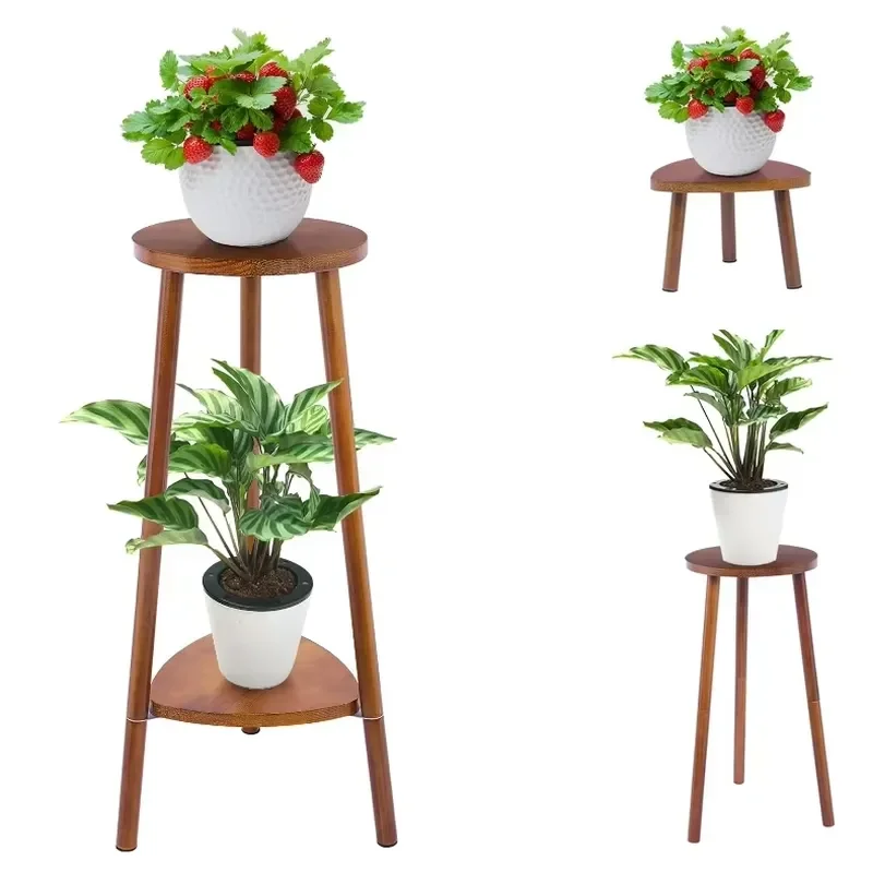 Modern Metal Plant Stand Indoor Outdoor Flower Pot Holder Multi Tier Garden Display Rack for Home Balcony Decoration 2025