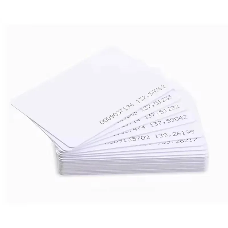 10pcs TK4100 125Khz Card 64bits EM4100 ID Smart Keycard RFID Proximity ID Cards for Door Electric Lock System