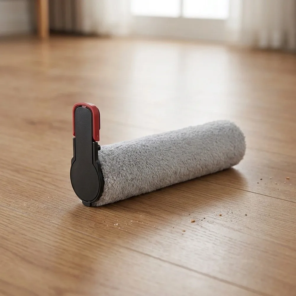 Replacement Soft Roller Brush for Midea Floor Washers MVC-For For AT2 VSS-For For AT2 Gentle on Hard Floors 1 or 2 pcs