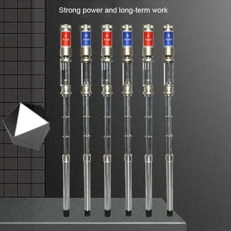 Polyurethane Lifting Plunger Pump High Viscosity Polyurea Spraying Machine Plug-in Barrel Pneumatic Feed Pump