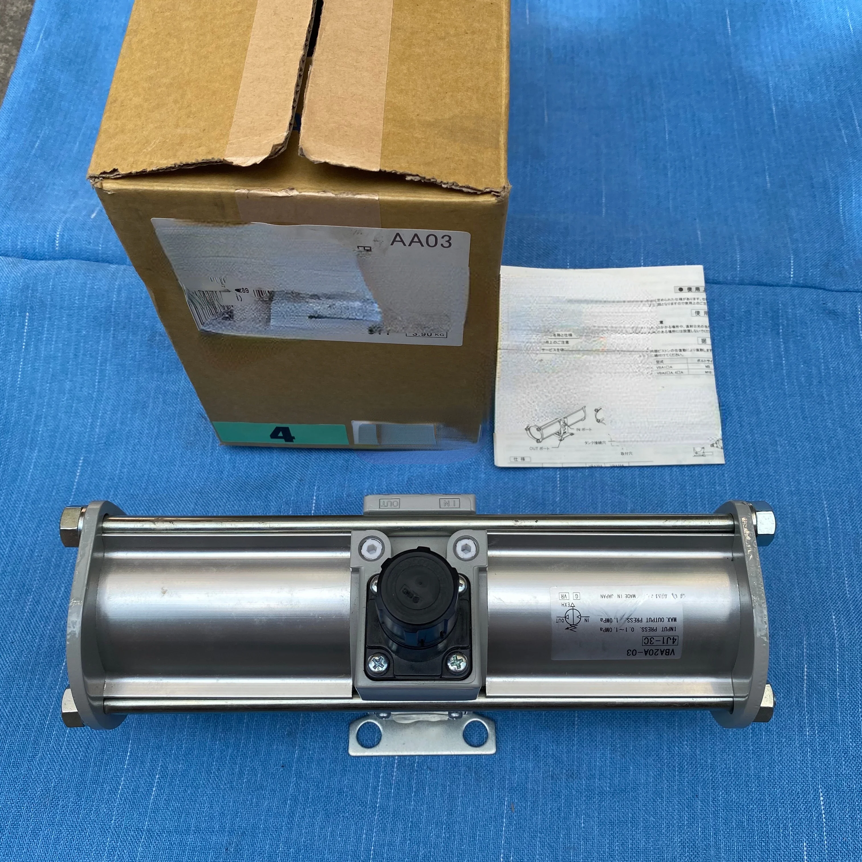 VBA20A-03 Пневматический турбокомпрессор SMC