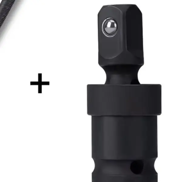 12 Inch Flexible Socket Extension Bar 1/2 Drive For Tight Spots Deep Engine Auto Repair Power Tool Accessories